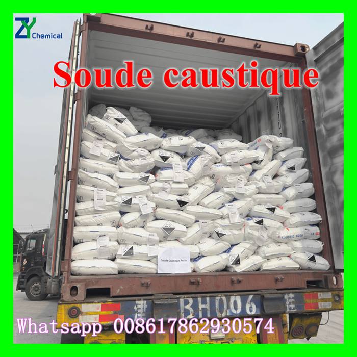 soude caustique perles chargement