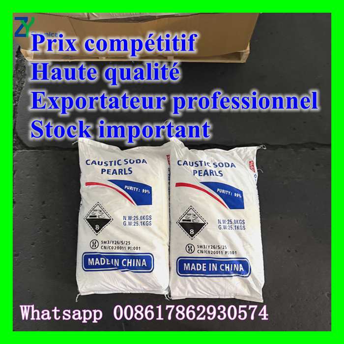 prix de la soude caustique