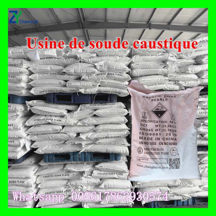 soude caustique en perle