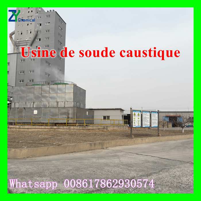 Soude caustique granulés exploitation minière Papier Savon Traitement de l'eau