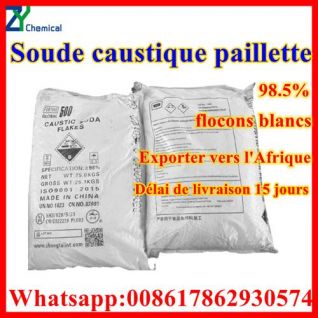 Caustique soude paillette ventes à chaud dans les usines chinoises