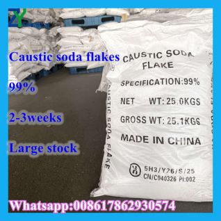 Caustic soda flakes 99% sodium hydroxide Naoh