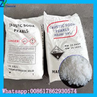 Caustic soda pearls 25kg bag price import